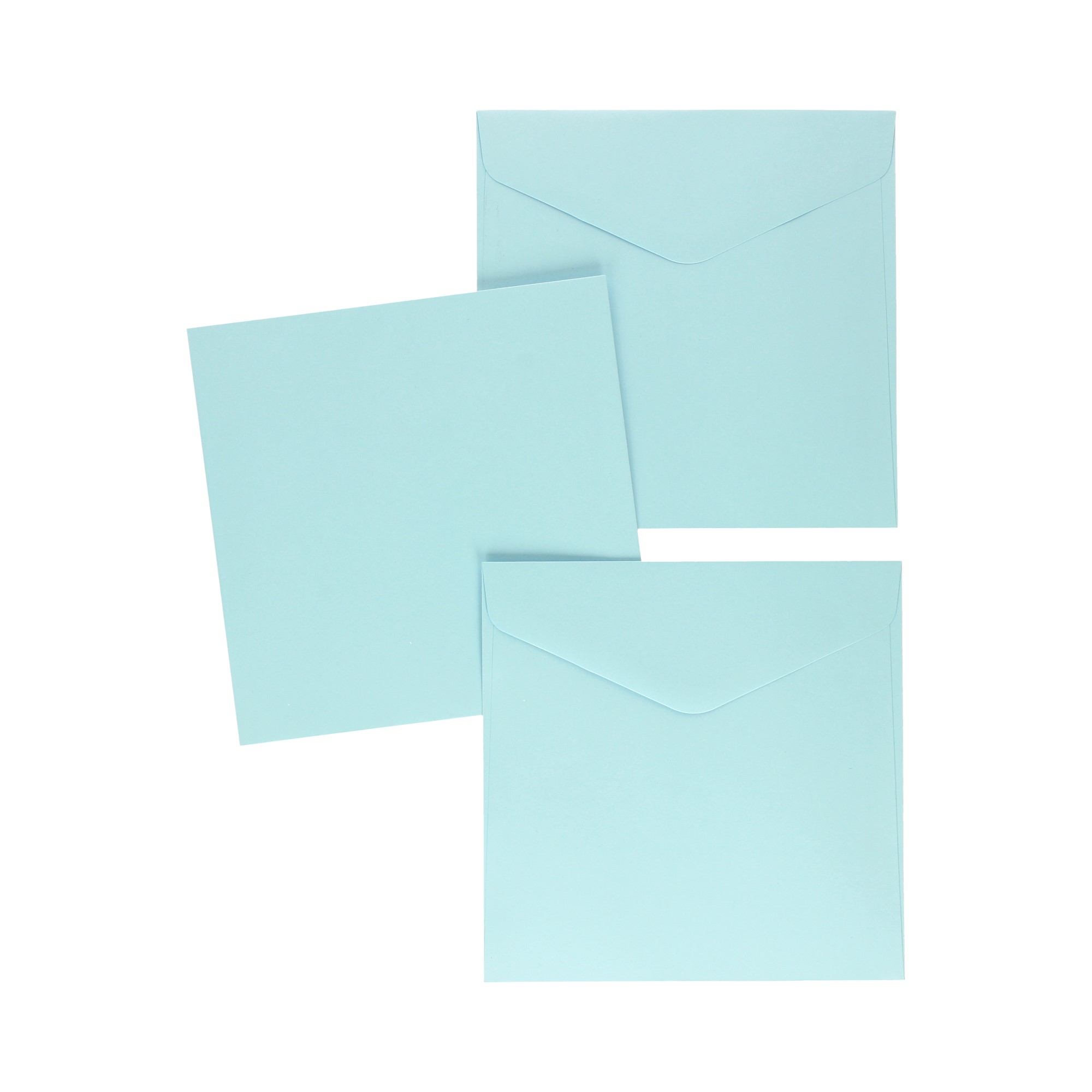 Koperty 160X160 niebieskie satyna 130g - 10szt EAN (GTIN) 5903069004024