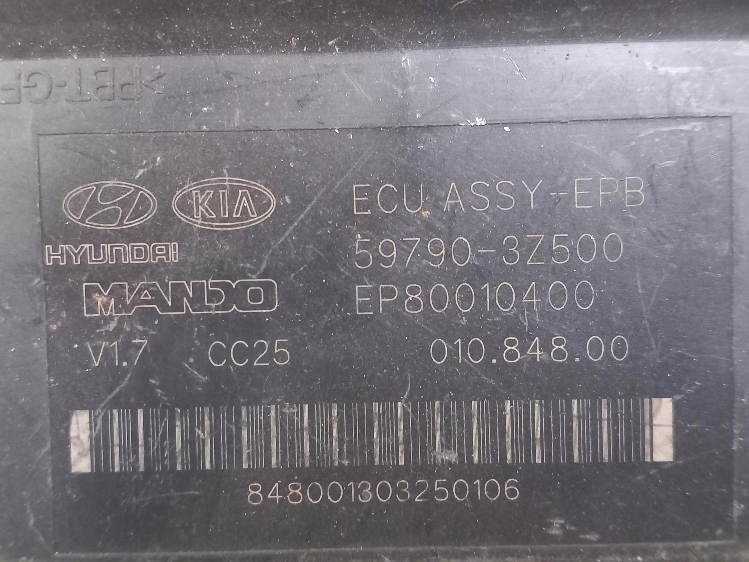 control unit module ECU ASSY-EPB HYUNDAI I40 59790-3Z500 11-15