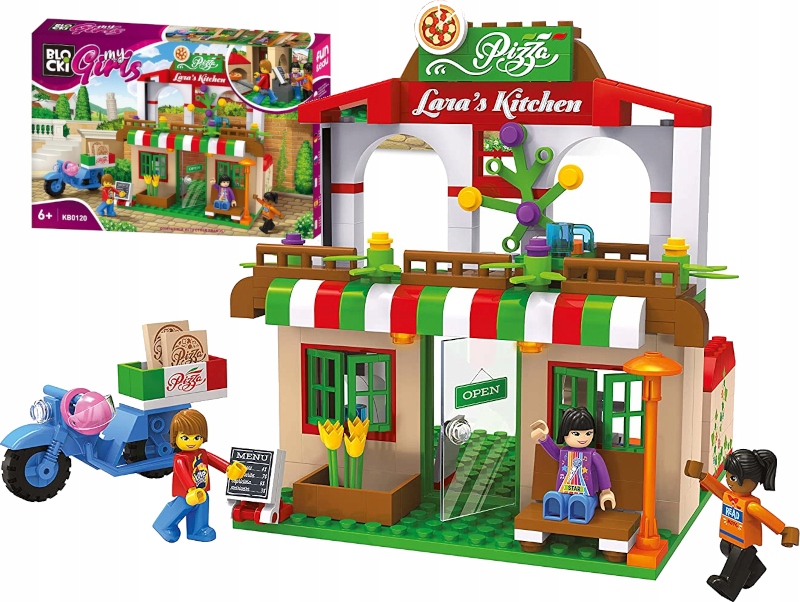 

Klocki Blocki Mygirls Pizzeria Lary Restauracja 6+