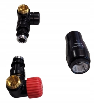 Vario Term Termostatický Set Vision Pravý Čierny Mat