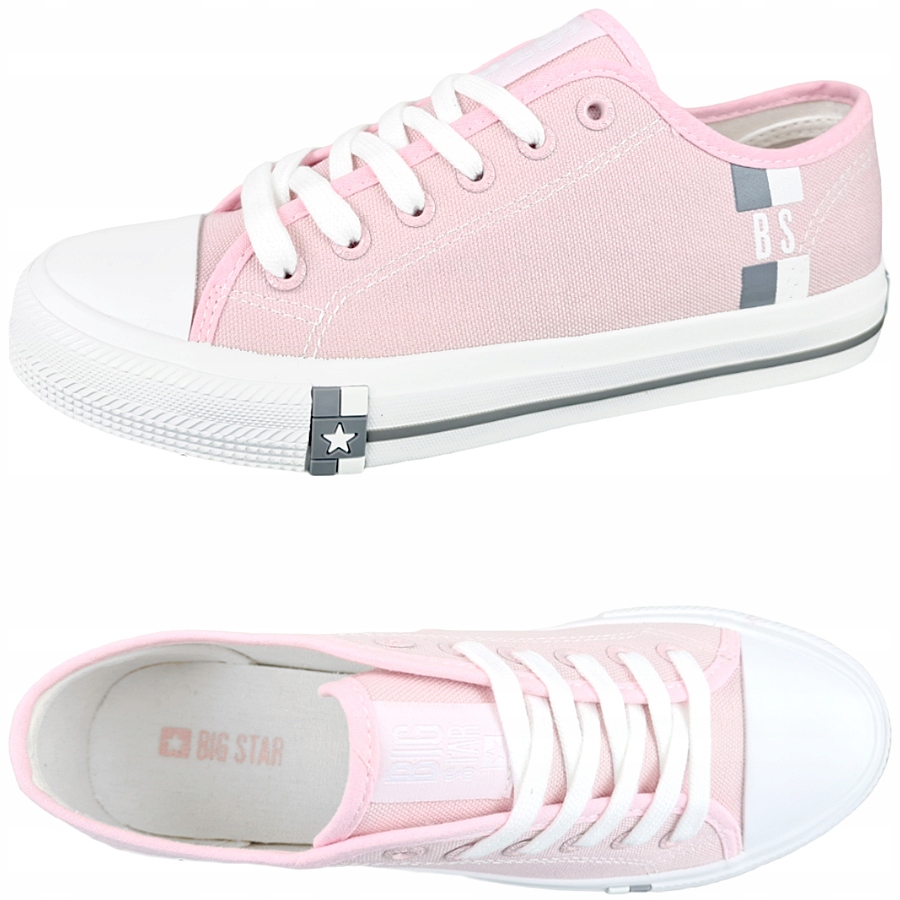 

Trampki Big Star klasyczne różowe buty HH274110 38
