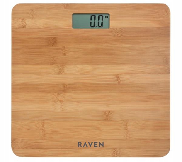 

Waga Łazienkowa Raven EW001N LCD Drewno Bambusowe