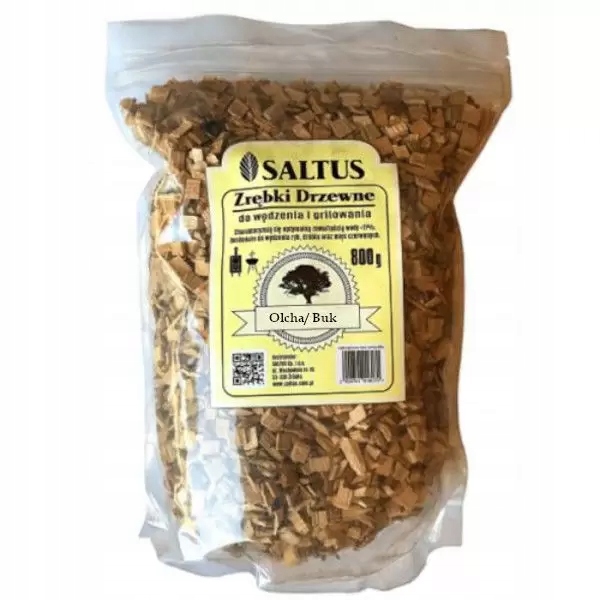 

Zrębki Drzewne do Wędzenia Olcha/ Buk 800 G