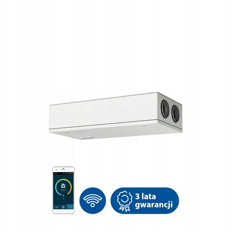 Rekuperator podwieszany Domekt CF 250 F 295 m3/h