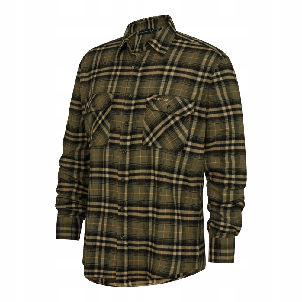 Deerhunter ciepła Koszula flanelowa w kratę Bawełna 100% 2XL Rozm.45/ 46