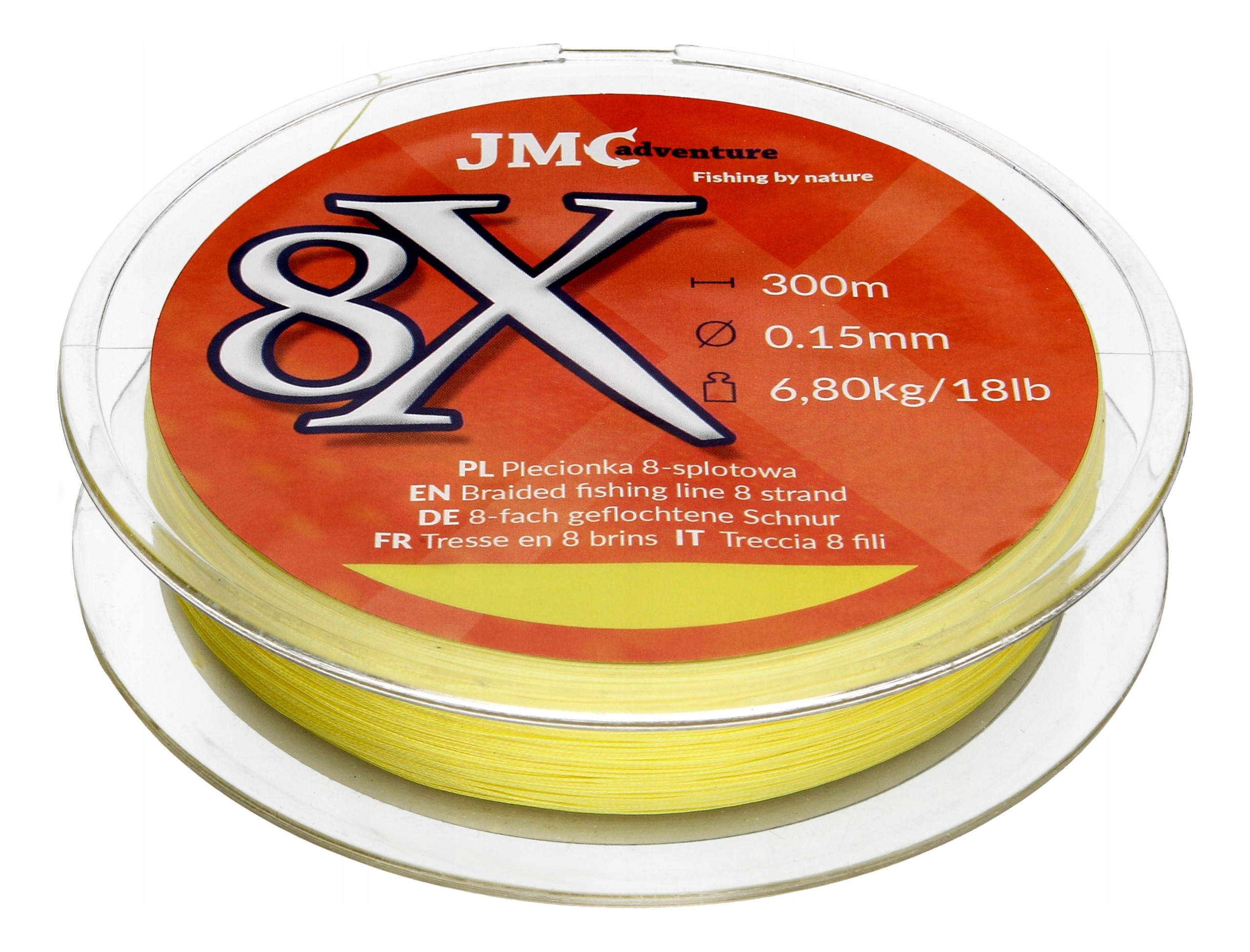 

Jmc Adventure Plecionka wędkarska 8X 0.15 MM 300m