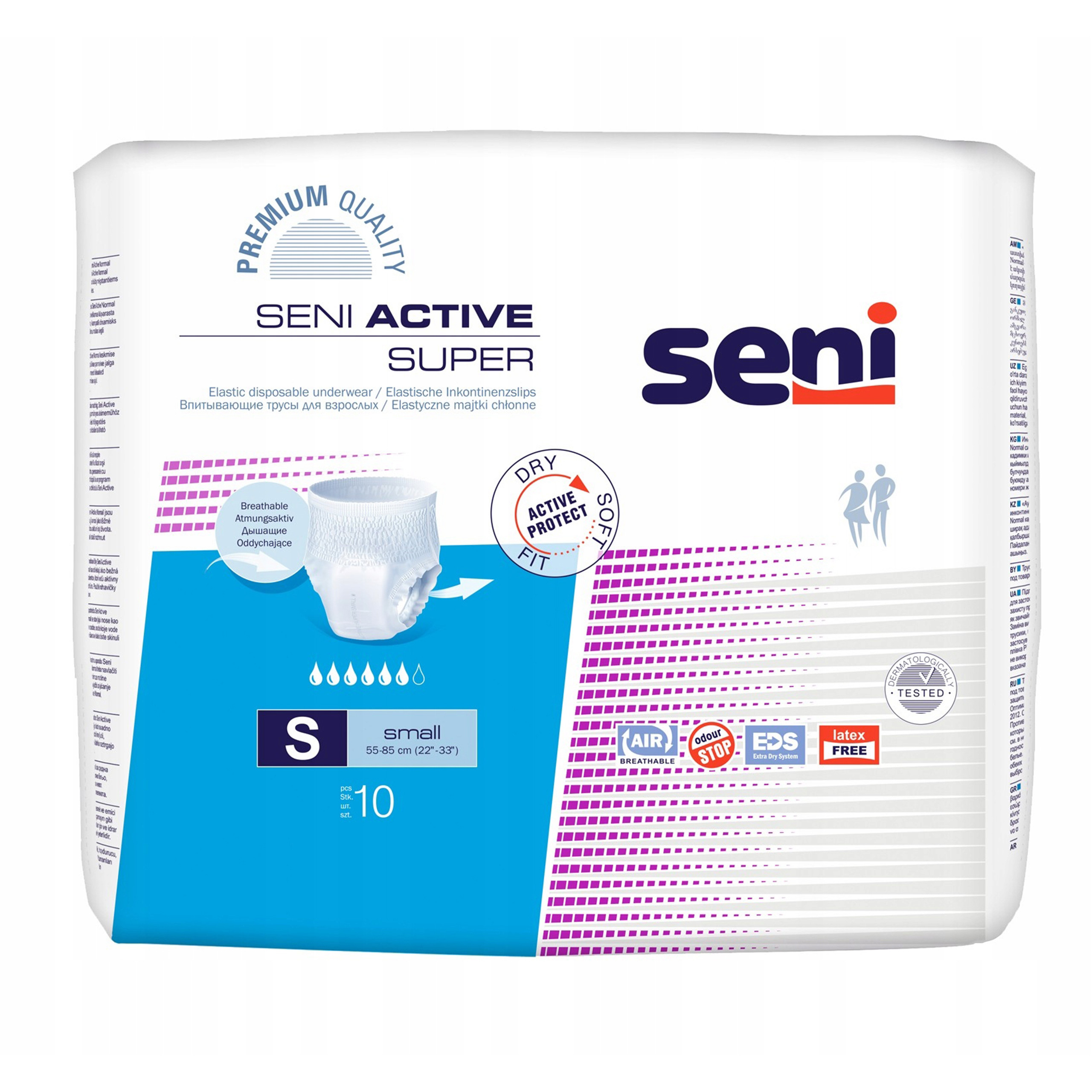 

Seni Active majtki chłonne wciągane Ntm S