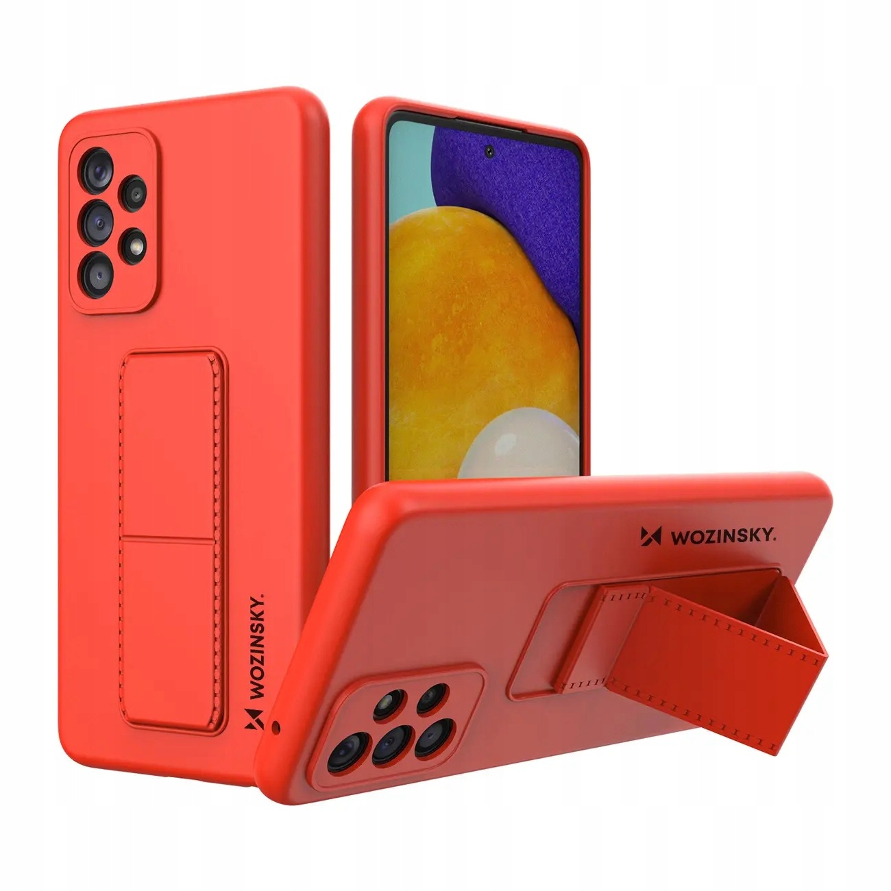 Wozinsky Kickstand Case silikonowe etui z podstawką etui Samsung Galaxy