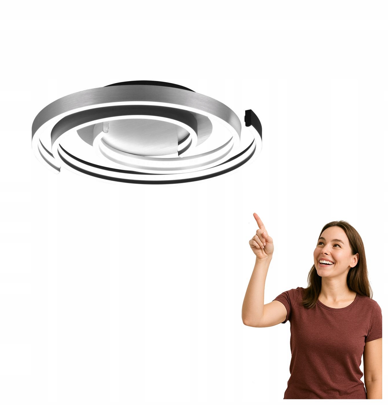stropní svítidlo Led Caya Trio 58W 641910205