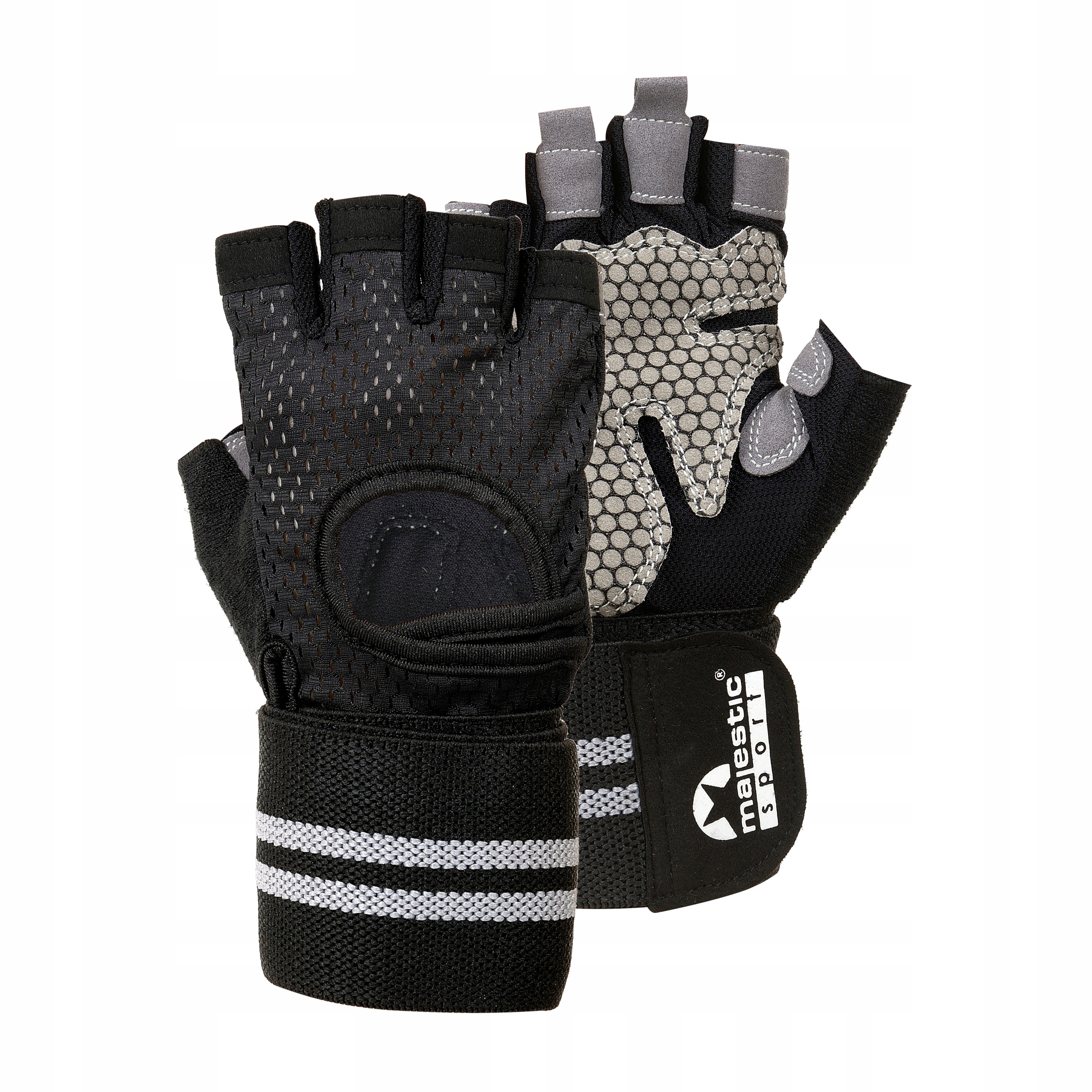 

Rękawice treningowe fitness Majestic Sport L