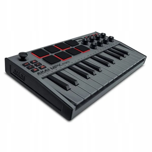 AKAI MPK MINI MK3 GREY - Mini klawiatura sterująca EAN (GTIN) 694318025659