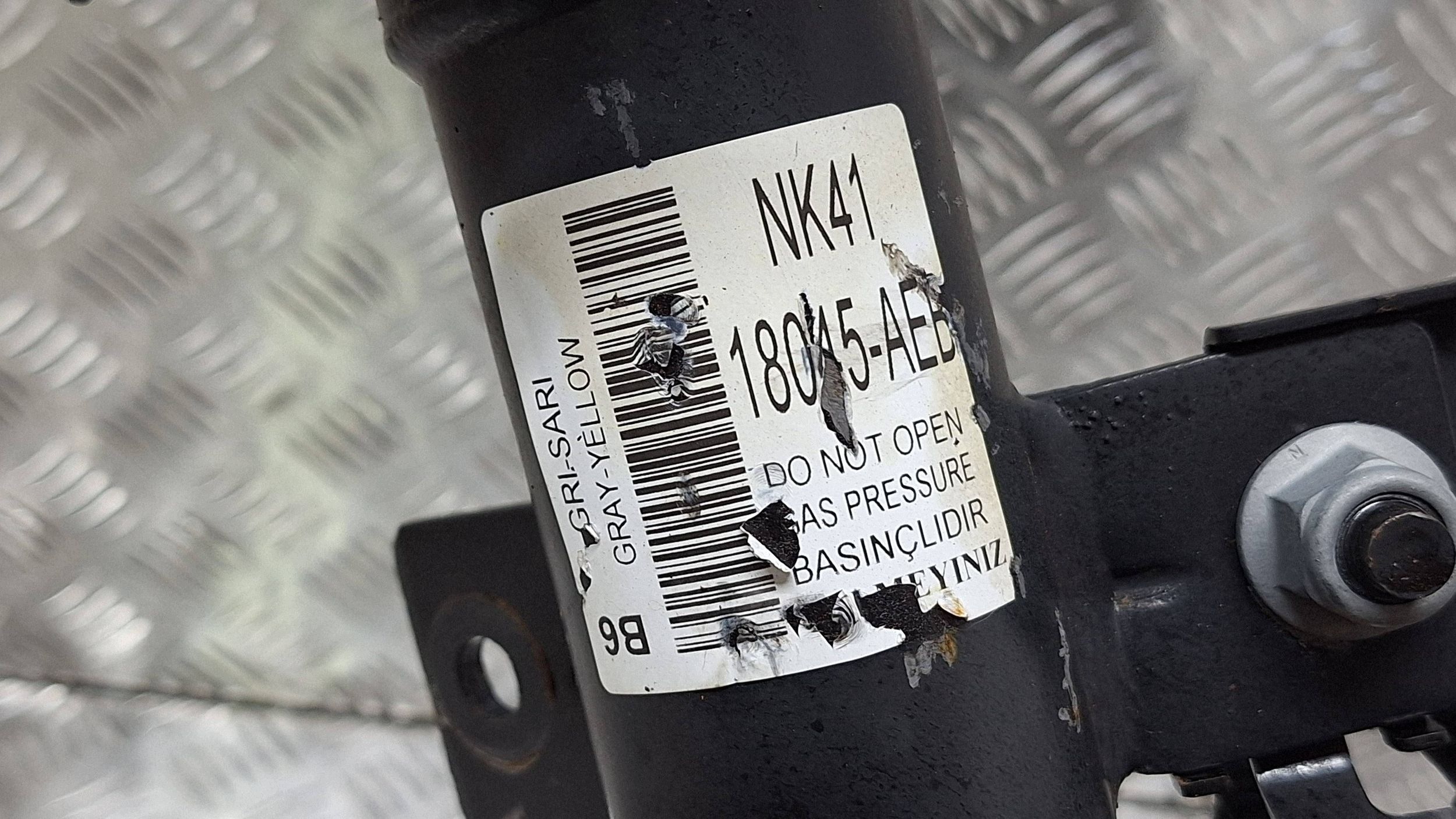 swing shock absorber right front RK31-3K185-AB FORD E-TRANSIT V363 FCD