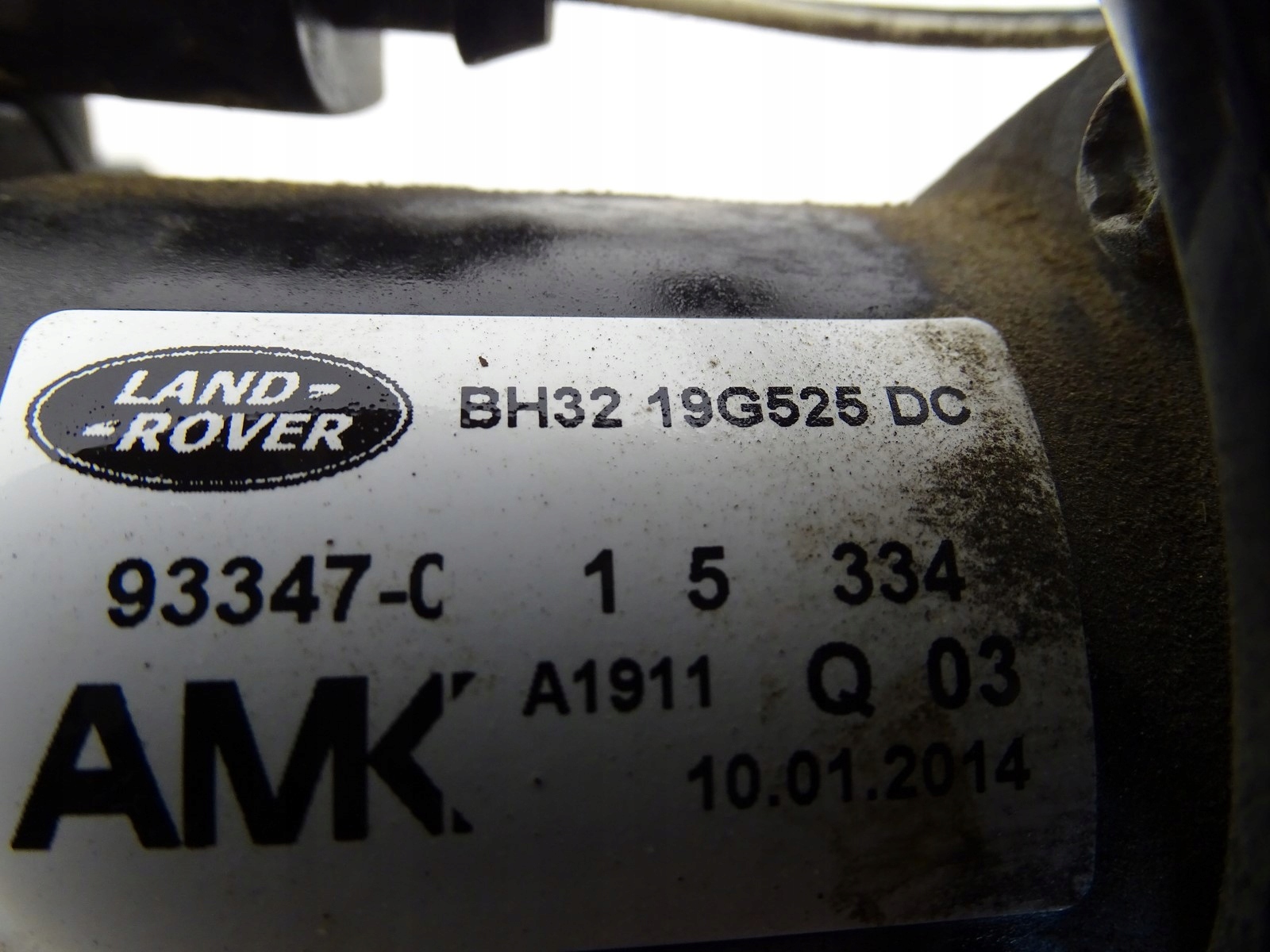 compressor; springing LAND ROVER DISCOVERY IV BH3219G525DC