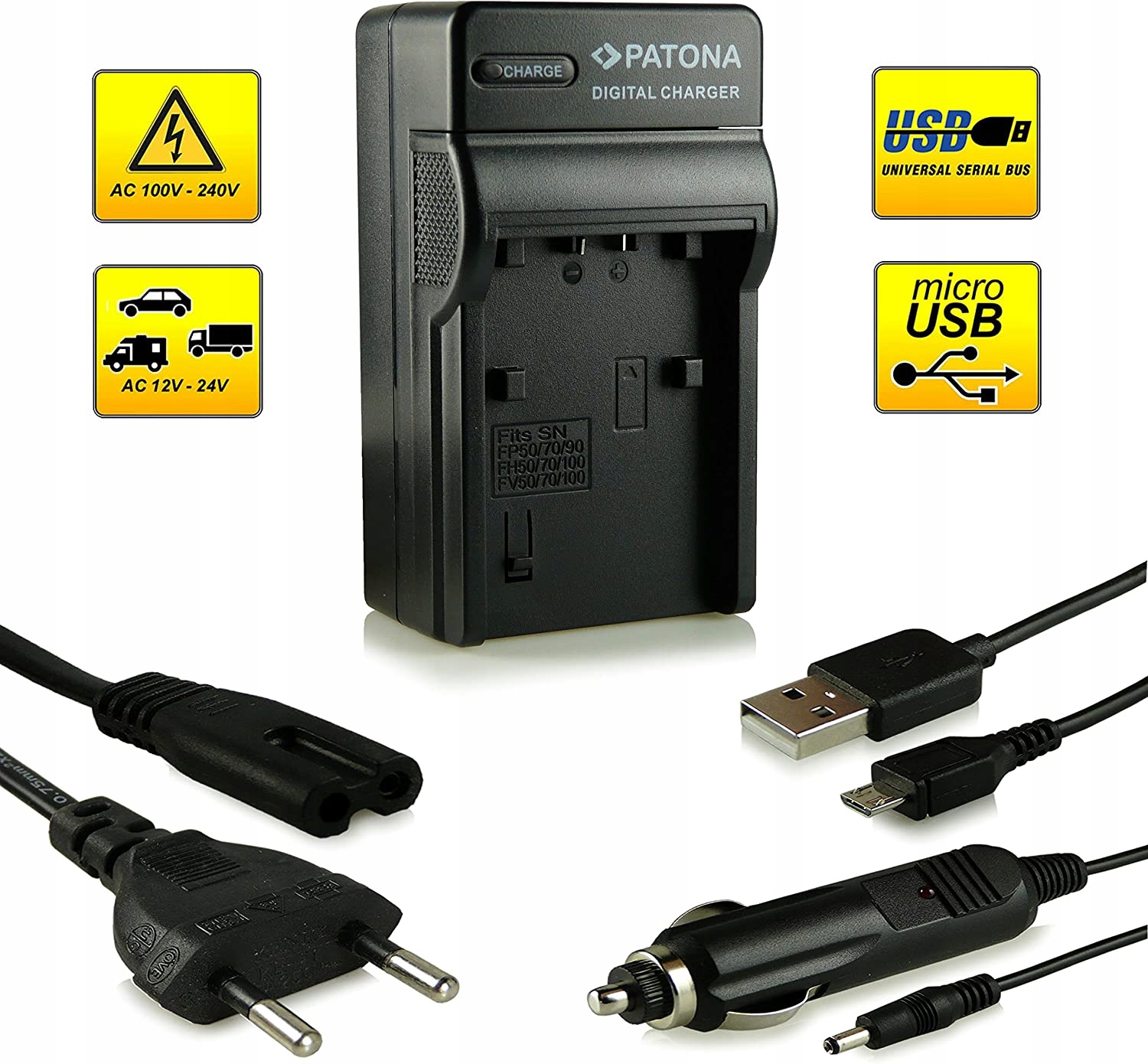 Ładowarka do akumulatorów PATONA Sony NP-FH50 Marka Patona