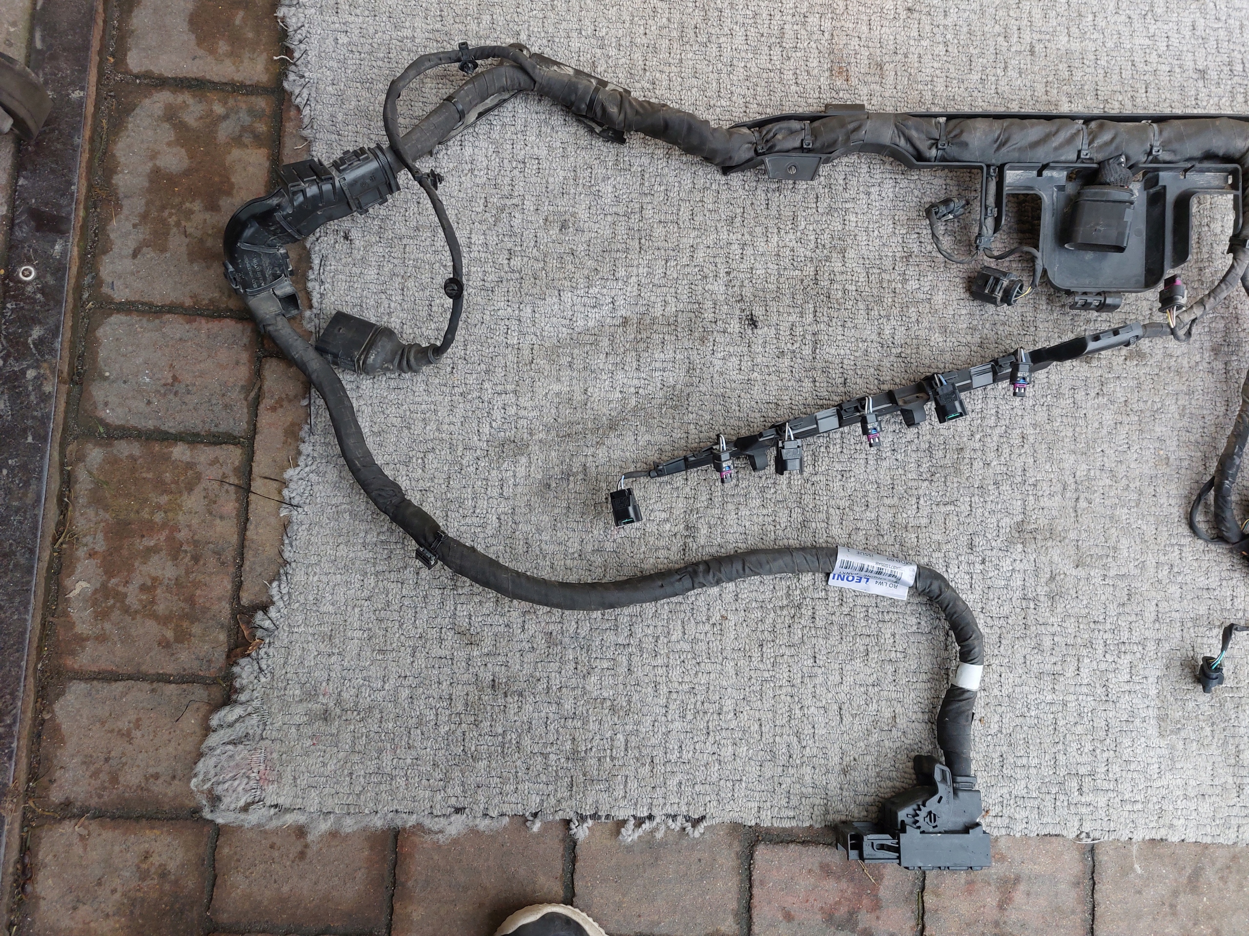 bundle of the engine BENTLEY CONTINENTAL GT 6.0 W12 21r 3SA971595AB