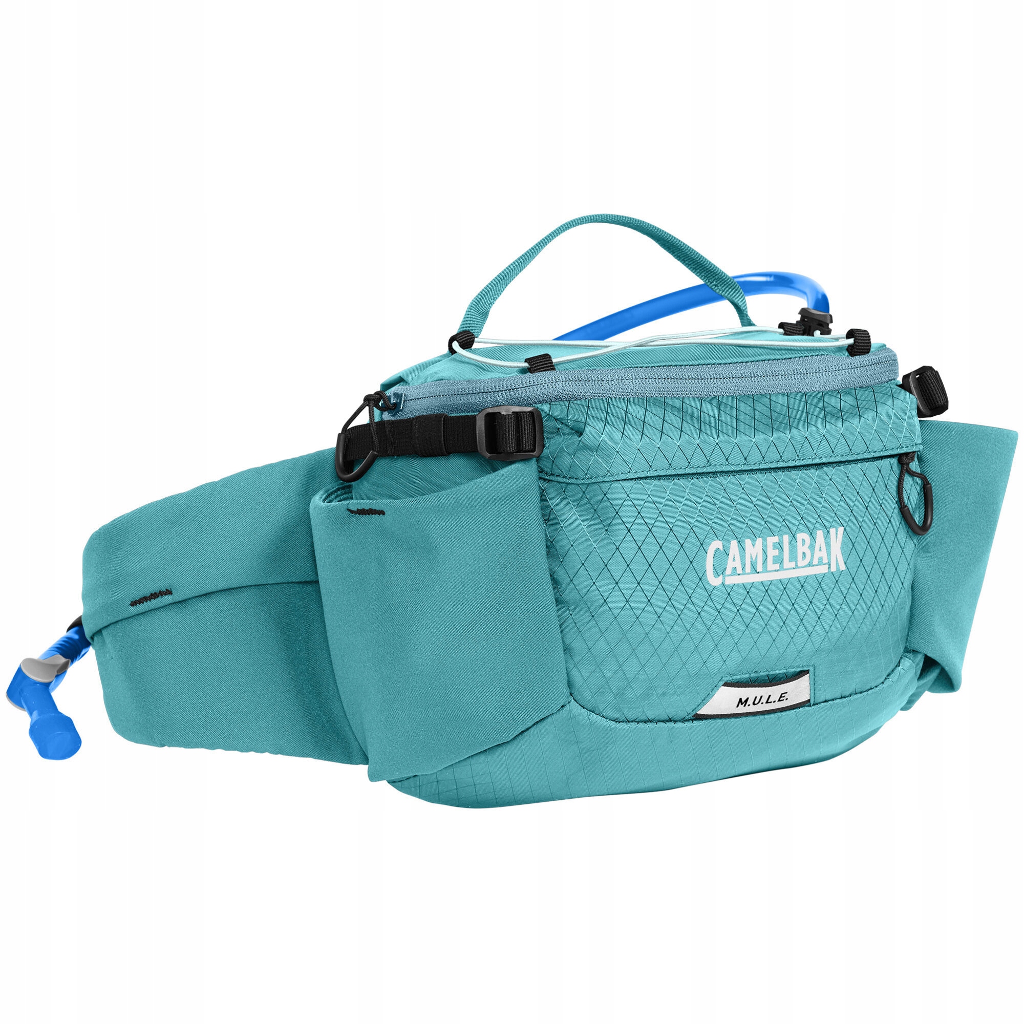 Cyklistická ledvinka Camelbak M.u.l.e. 5 Waist Pack Bublifuk 1,5L Arctic Blue