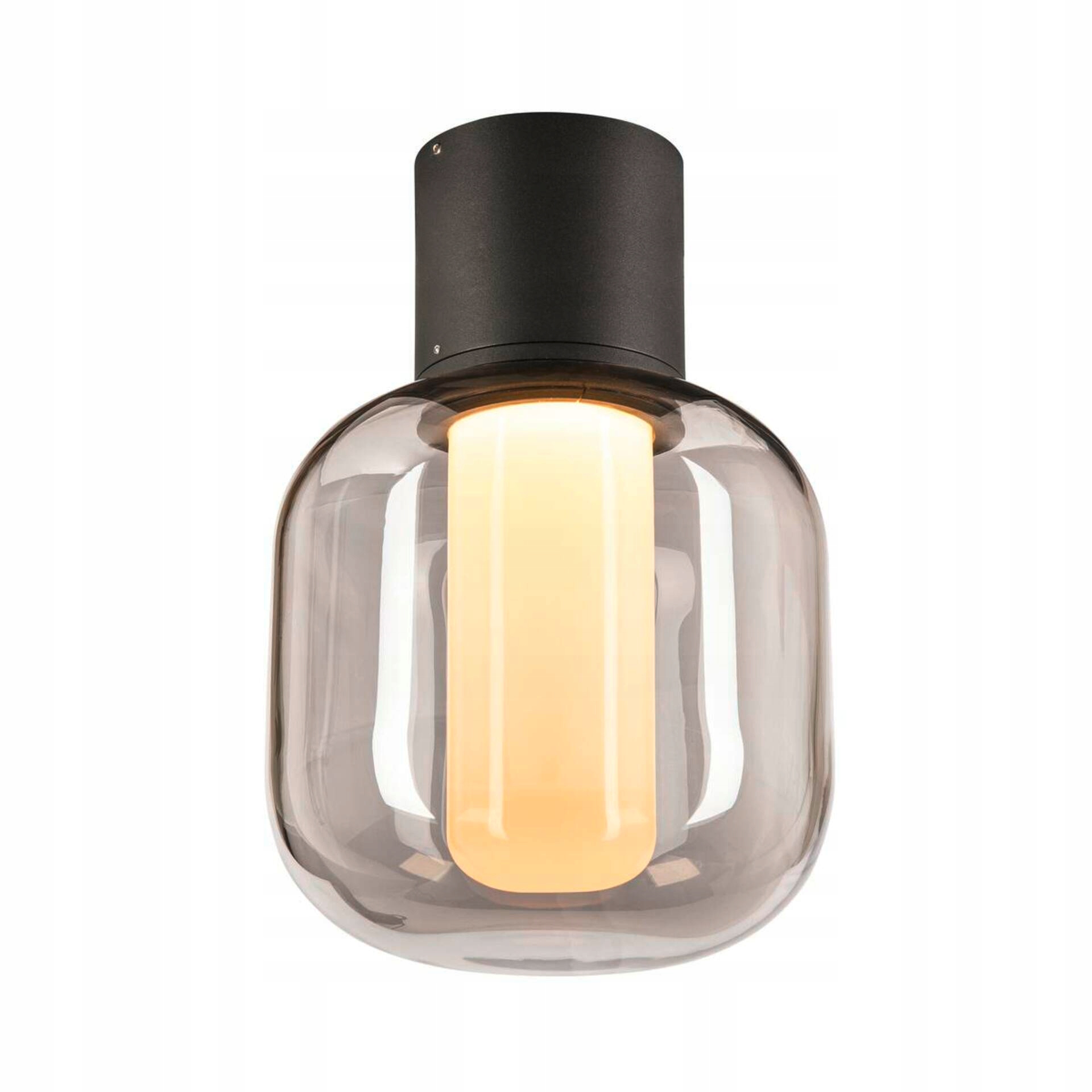 Vonkajšie Led stropné svietidlo Slv Ovalisk CL antracit Cct 7,9 W 570lm