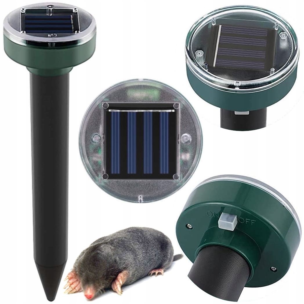 

Silny Odstraszacz Kretów Gryzoni Na Krety Solarny