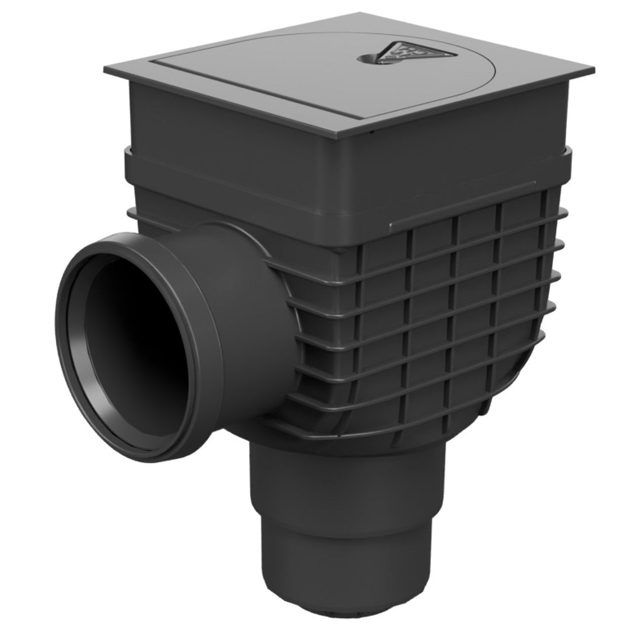 Kanalizační vpusť se zadním přítokem D110, spodní odtok D110/125, gajgr