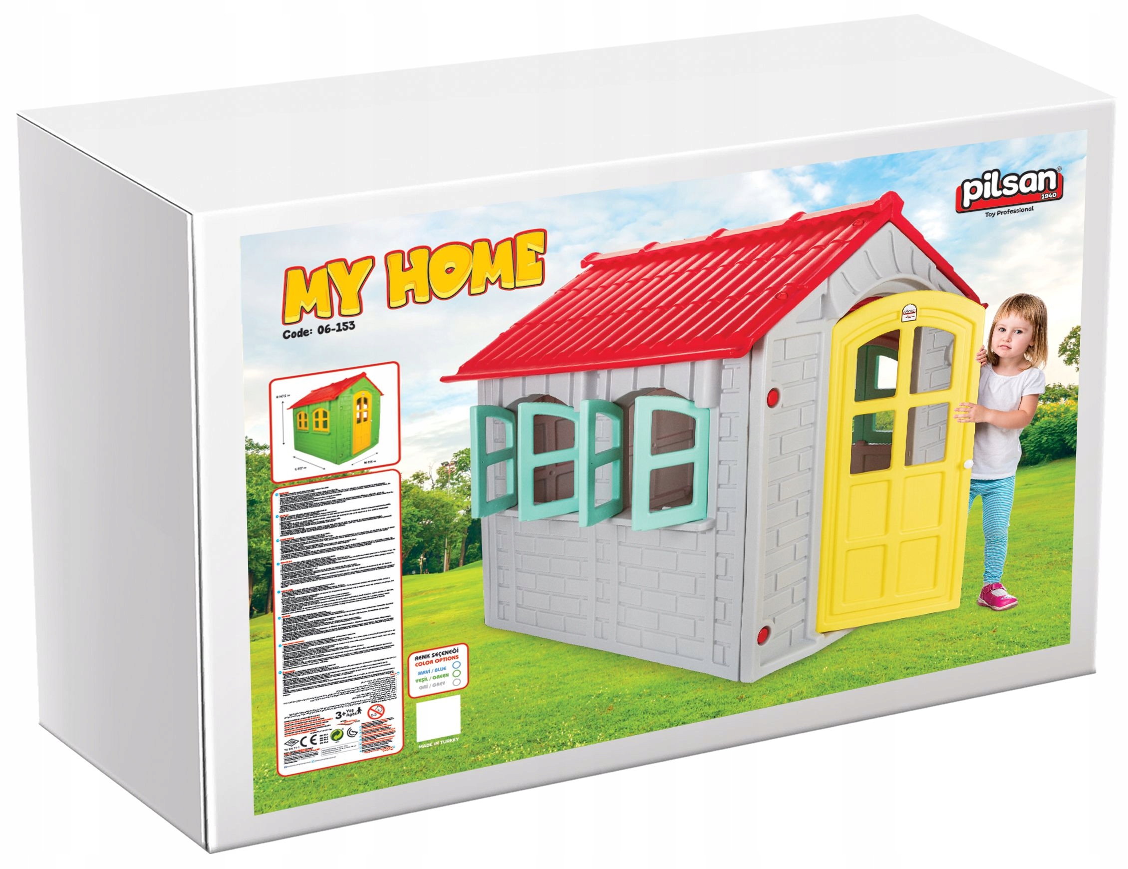 Domek WIELKI PILSAN dla dzieci DOM OGRÓD 06153 Producent inna