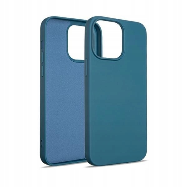 Beline Etui Silicone iPhone 14 Pro Max6,7" niebieski/blue