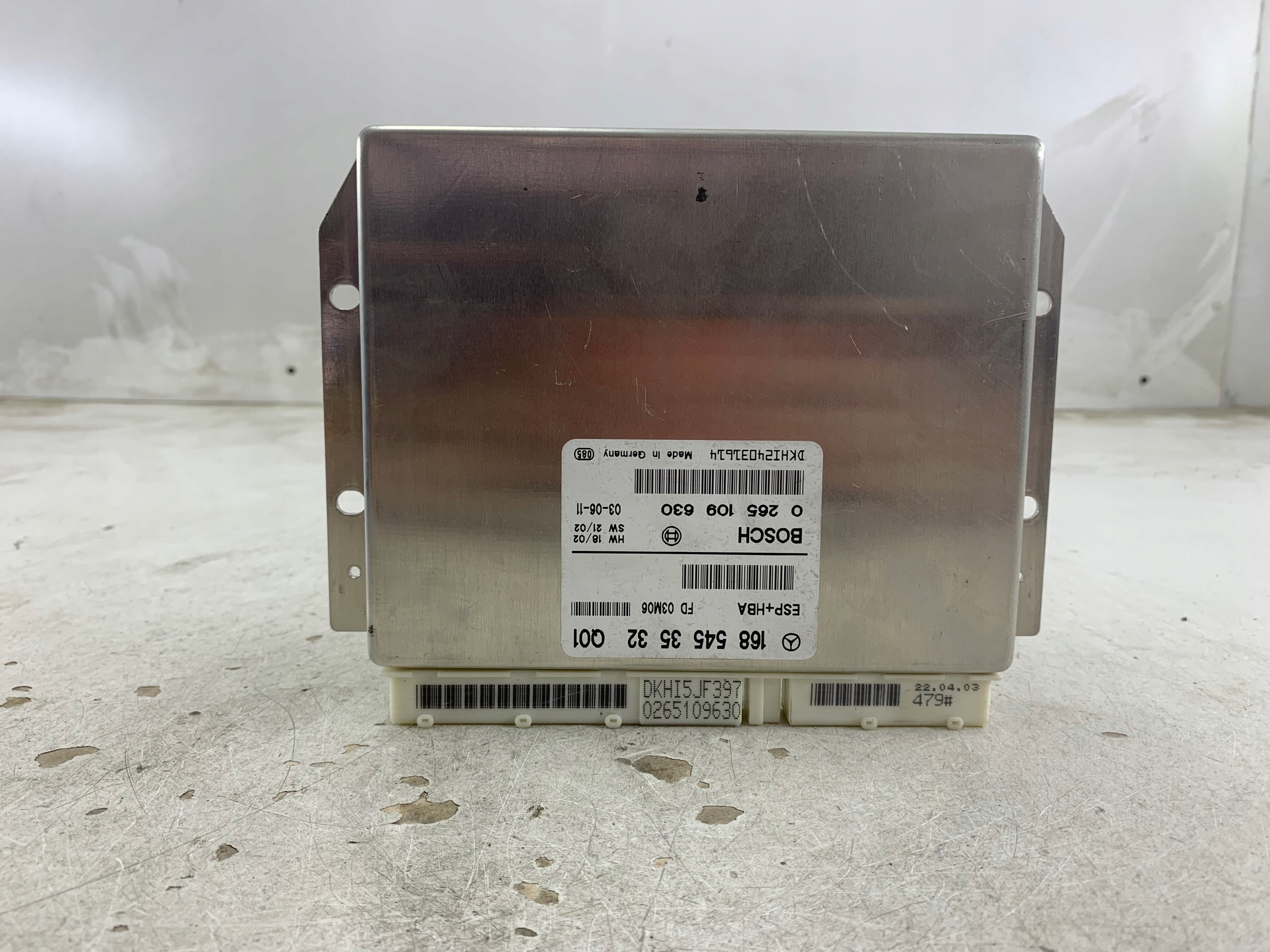 MERCEDES W168 1.7 CDI control unit ESP 1685453532