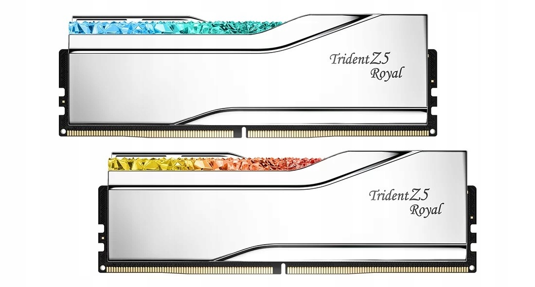 Paměť Pc DDR5 96GB (2x48GB) Trident Z5 Royal Rgb 6400MHz CL32 Silver