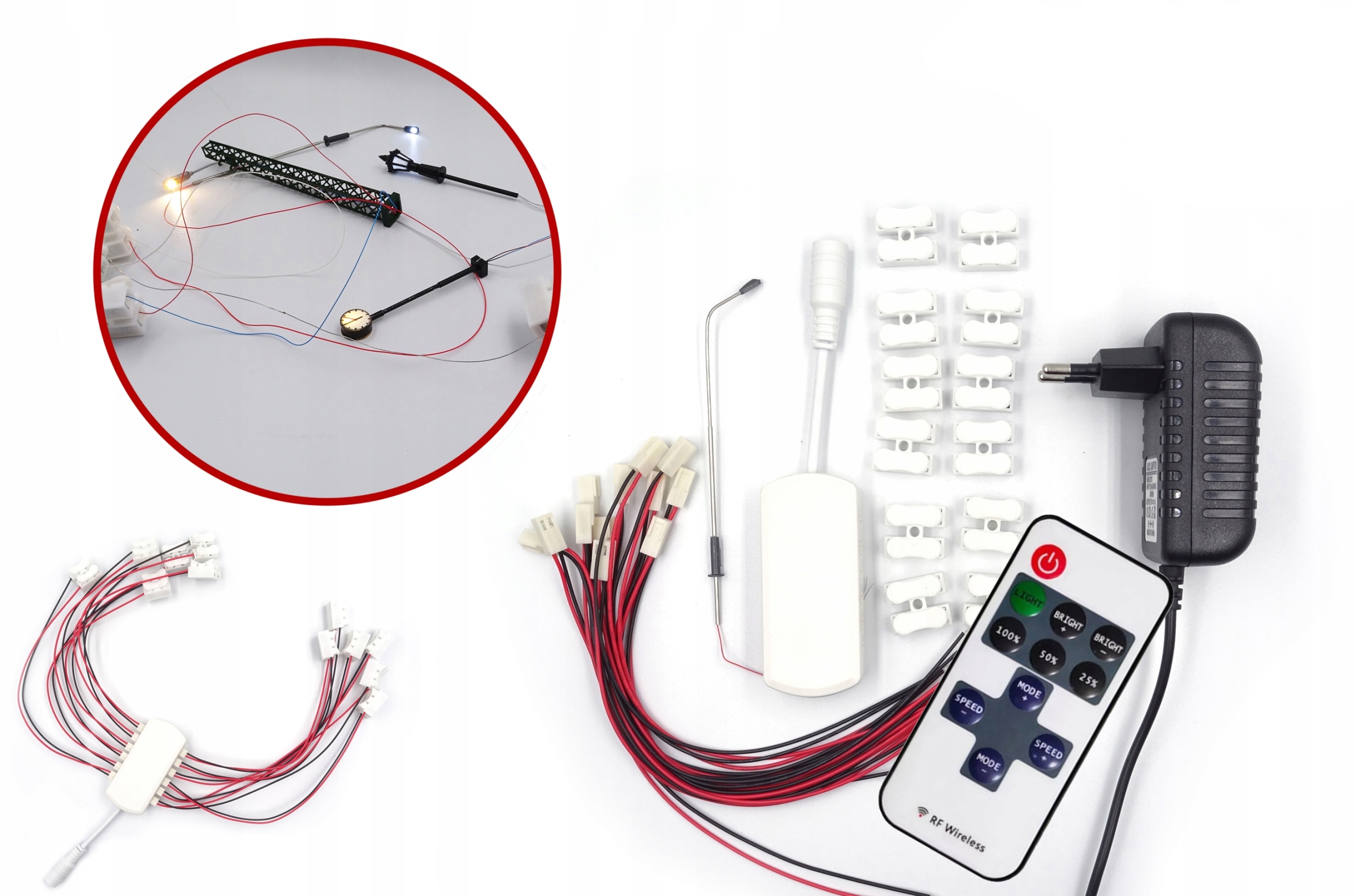 Napájecí zdroj pro osvětlení na maketu Pilot 3V 1A