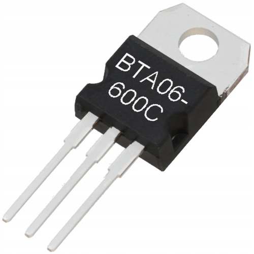 

Triak BTA06-600C TO-220 600V 6A BTA06