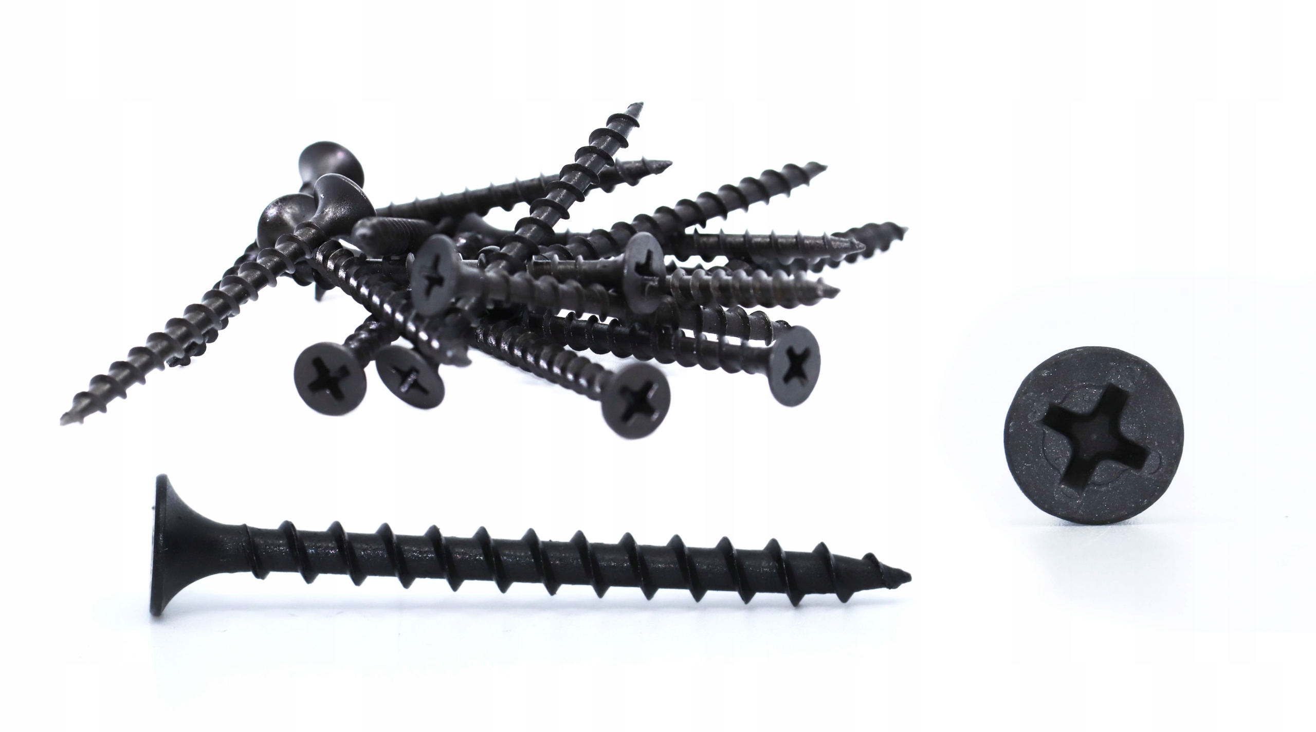 

Wkręt do drewna gips-kartonu 3,5x35 czarny 1 kg