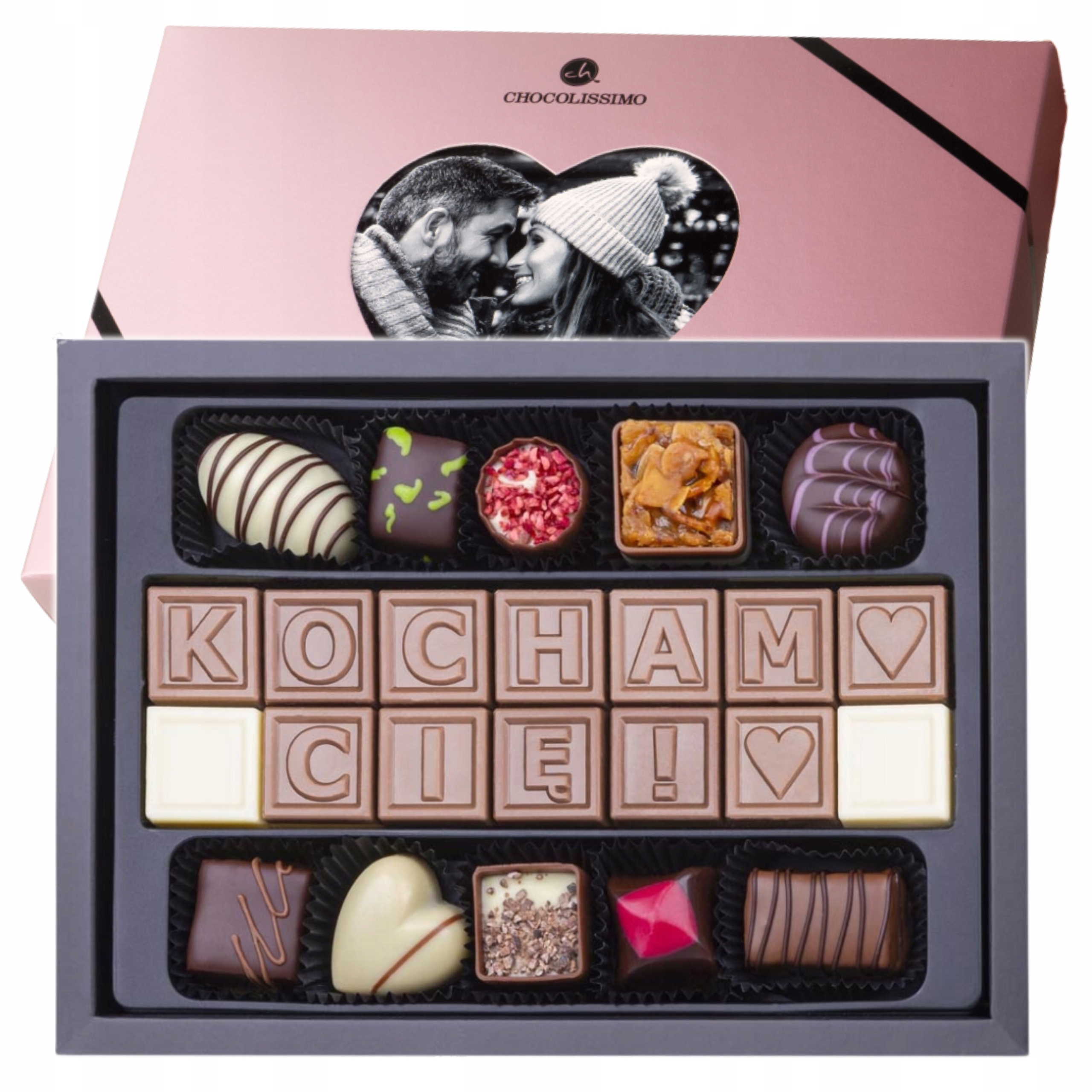 Urodziny czekoladki Praliny Belgijskie słodycze Telegram 260 g