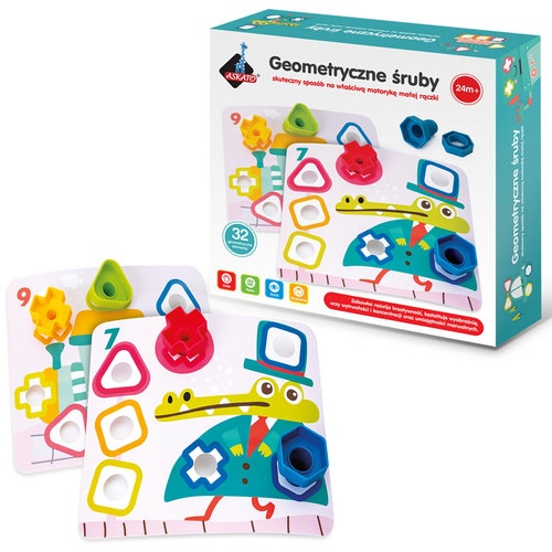 

117911 Genialny Dzieciak Geometryczne Śruby
