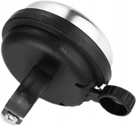 Dzwonek 2K 165105 Srebrny aluminiowo-plastikowy d-45mm