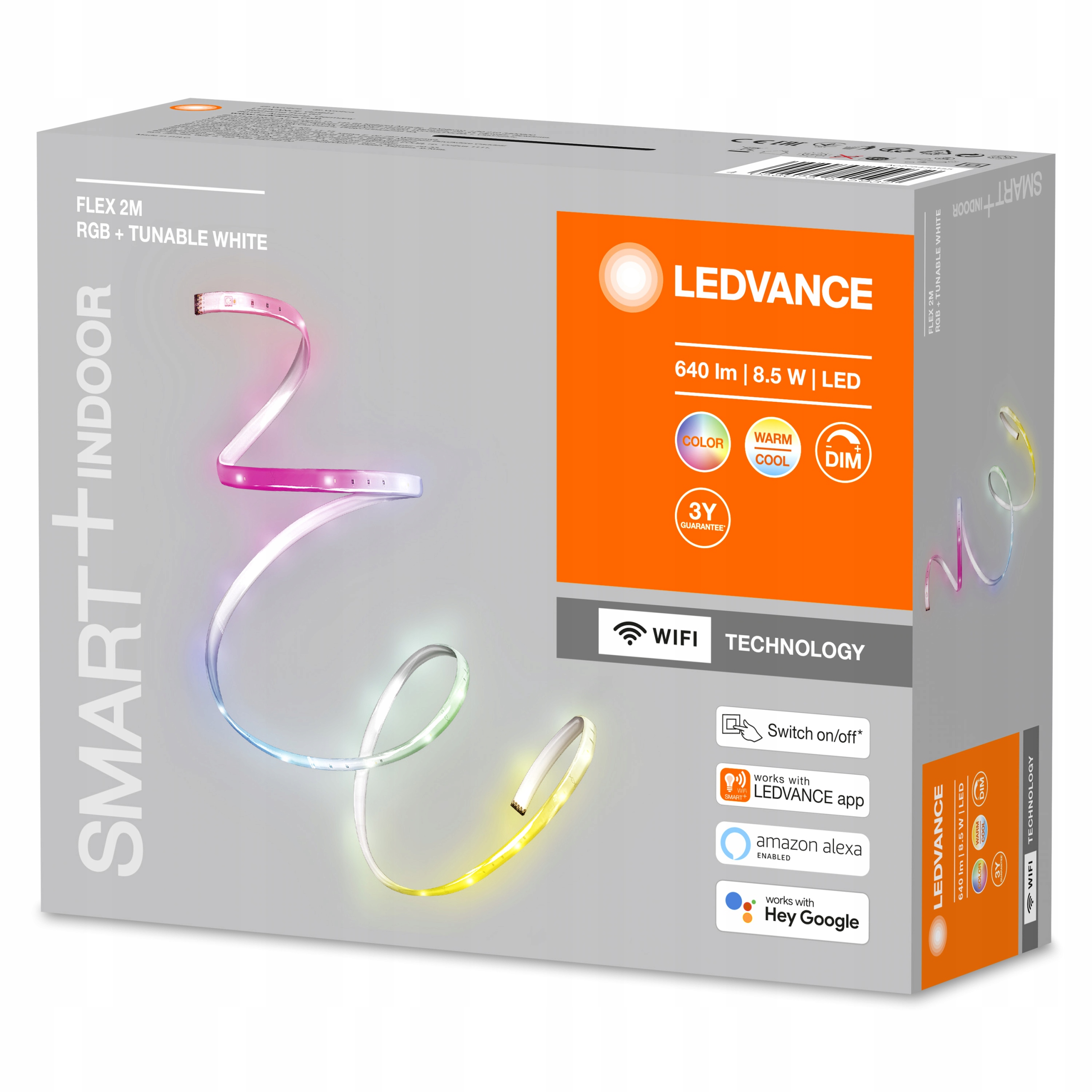 LEDVANCE Taśma LED Ogrodowa 8,5W RGB WiFi 2m
