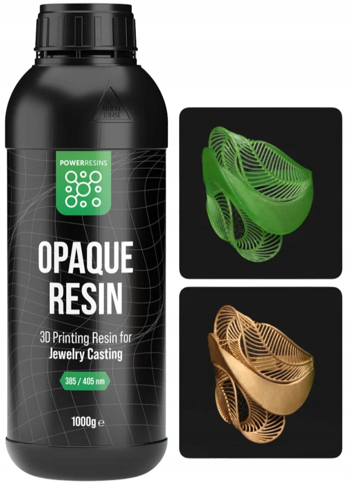 Uv živica PowerResins Opaque 1 kg 1 l pre 3D tlačiareň