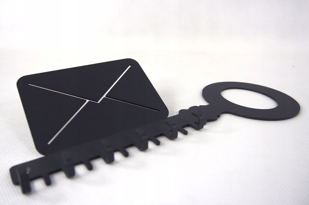 Wieszak na klucze miejsce na list 2x ilość haczków Kod producenta 1