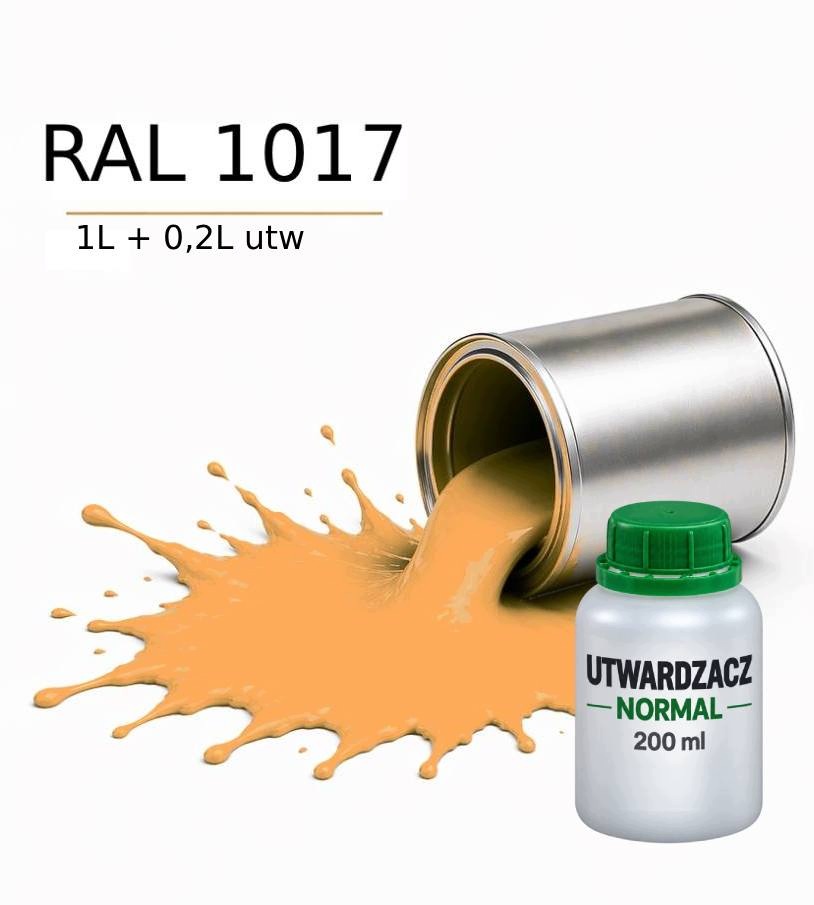 Valspar Ral 1017 Barva Dtm Základní Nátěr Polyuretanová 2K Pololesk 1L Utw