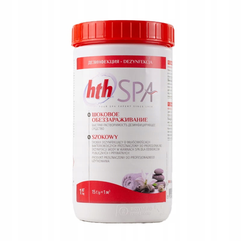 Hth Spa Szokowy 1kg Chlor Szok do Spa Jacuzzi Basenu