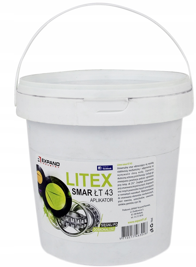 

Smar Rowerowy do łożysk Expand ŁT43 1000 g 1 kg