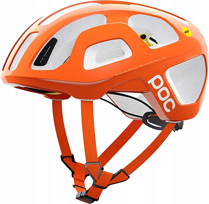 Silniční cyklistická přilba Poc Octal Mips Fluorescent Orange Avip S 50-56 cm