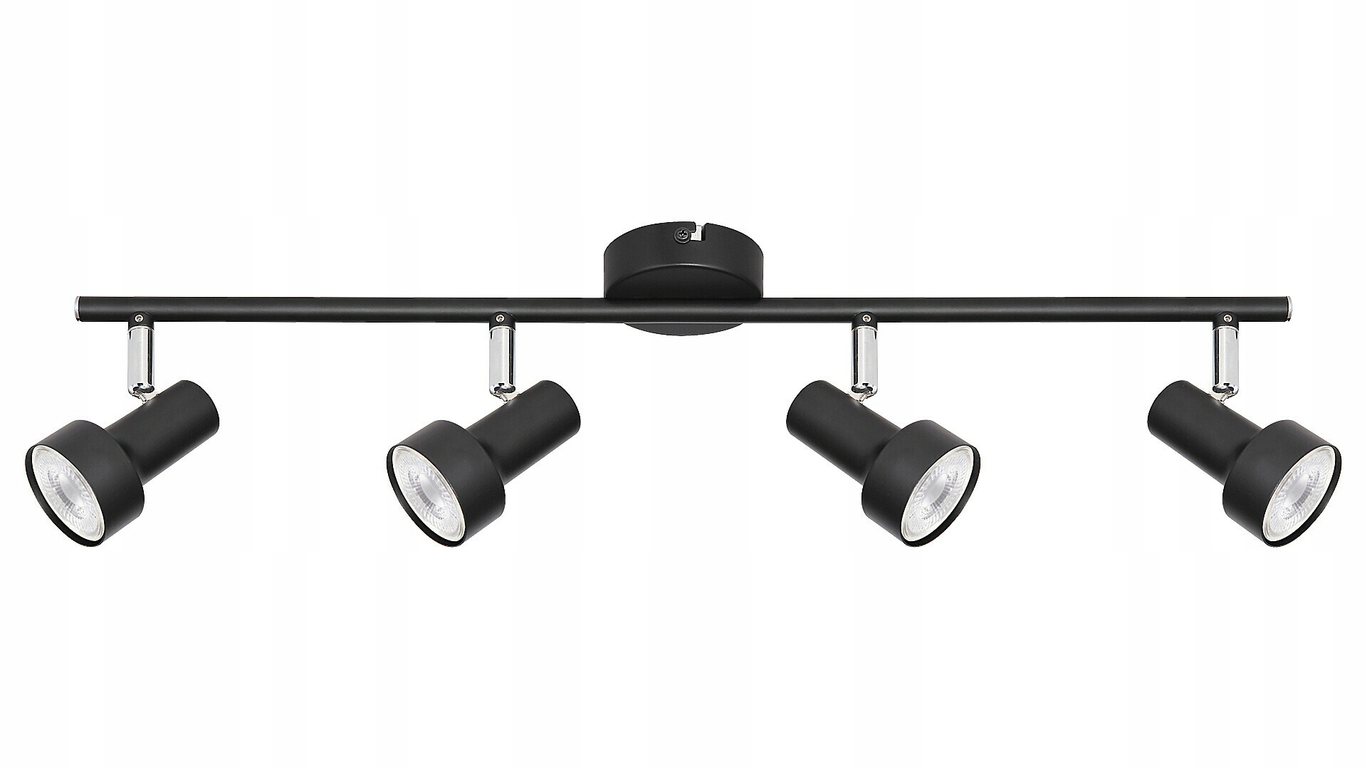 Rabalux Konrad bodové svítidlo 4xGU10 černé, nastavitelná ramena, 600 mm