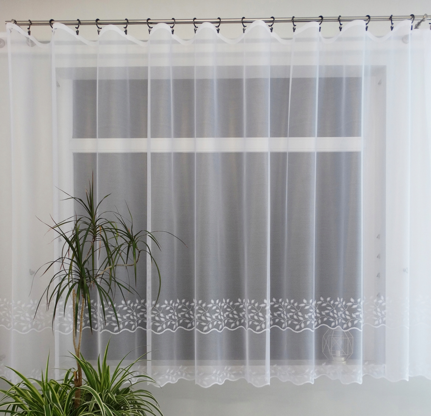 Mg Záclona žakár 35446 Bílá 300x160 hotová s páskou M