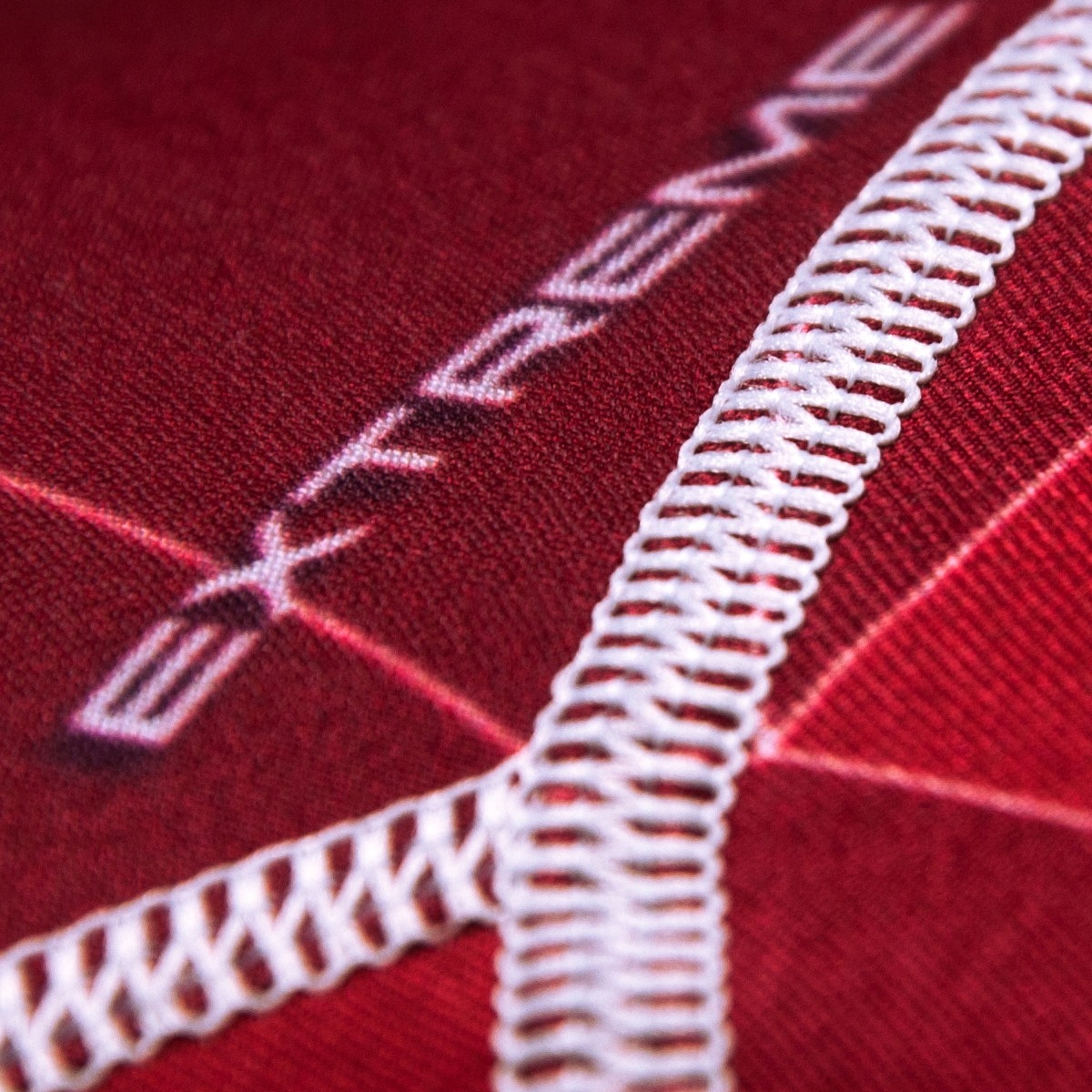 RASHGUARD na siłownię POLSKA red EXTREME HOBBY M Kolor dominujący pomarańcze i czerwienie