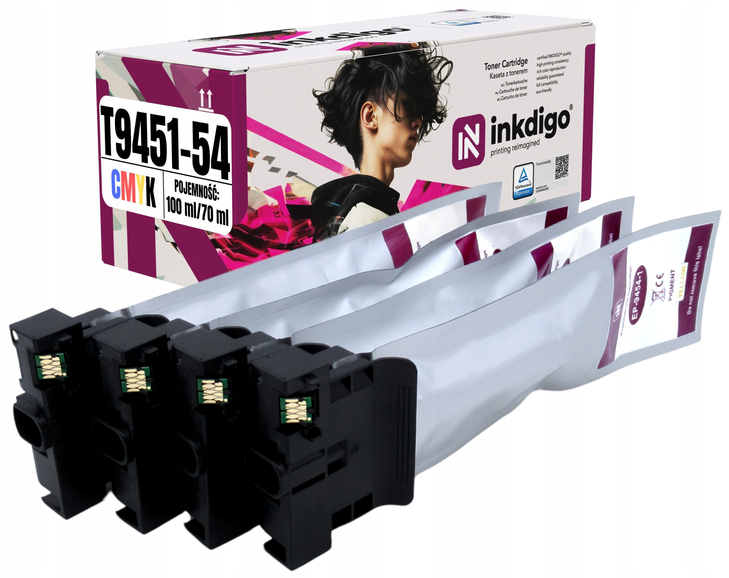 Inkousty Pro T9451 XL Epson WF-C5710DWF WF-C5790DWF