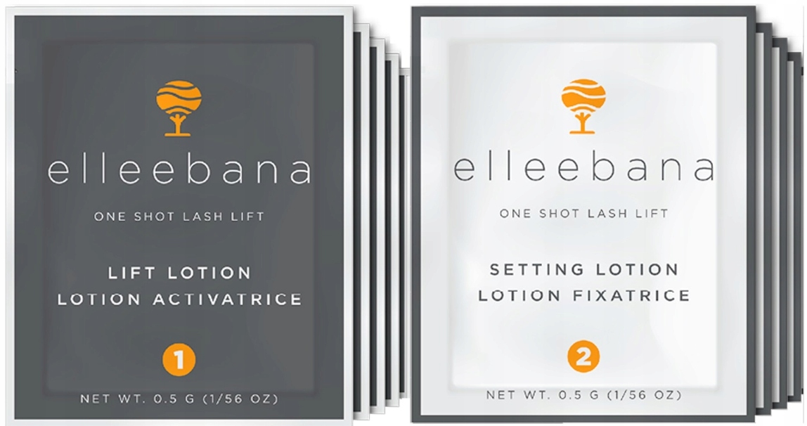 Elleebana Lash Lift Doplňkové sáčky 5 párů