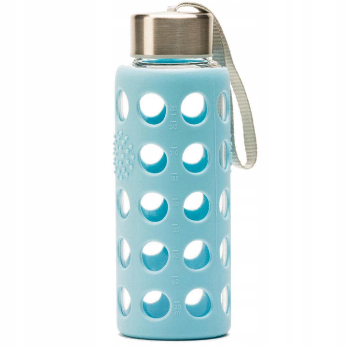 

Butelka Szklana Irisana Bbo 300ML Silikonowe Etui
