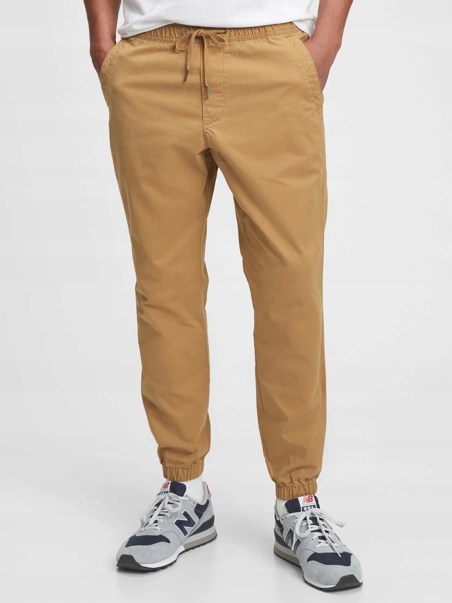Gap Kalhoty essential jogger žlutá