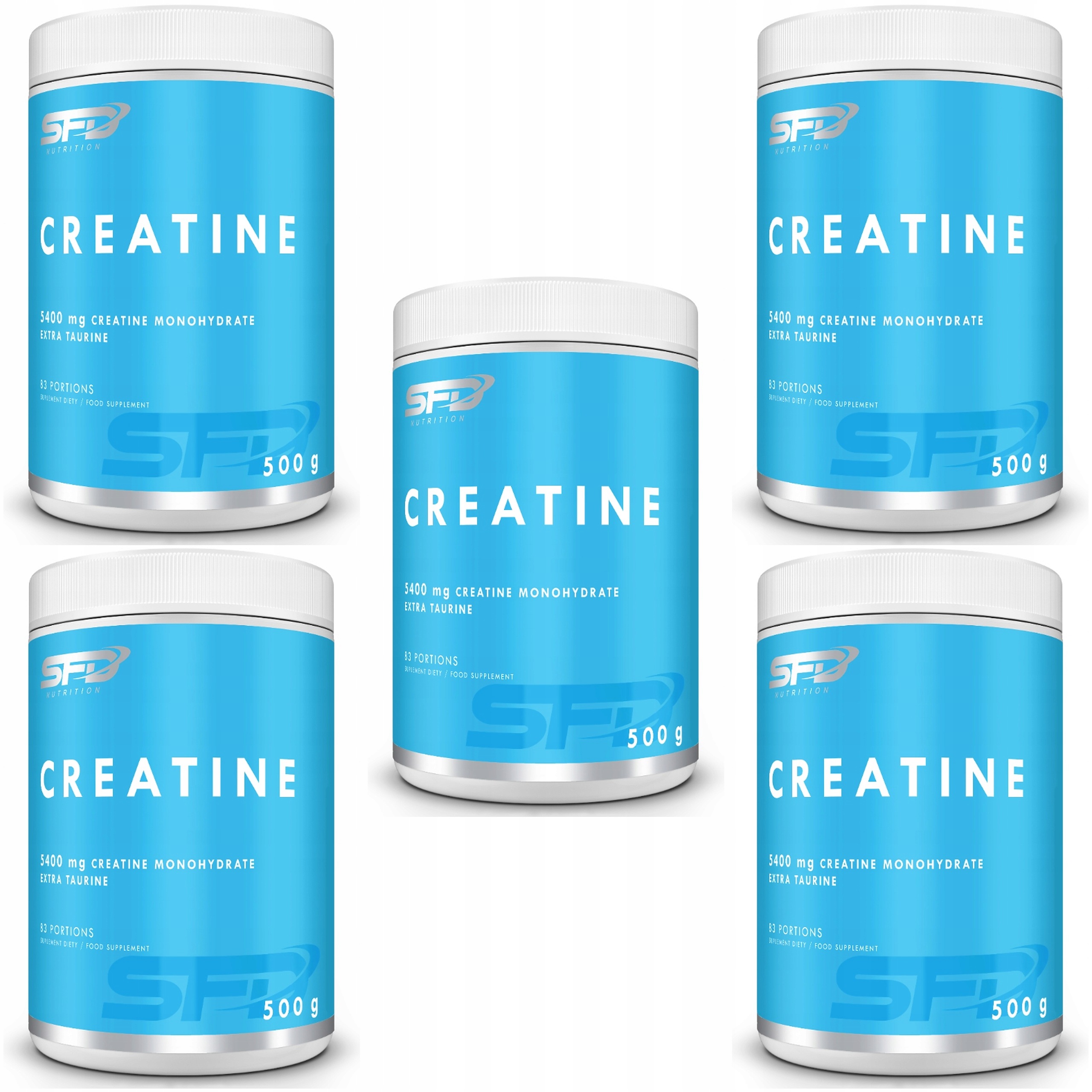 Sfd Kreatin Taurin Creatine 2500 g Monohydrát Síla Enrgia Masa Mozek 2,5 kg