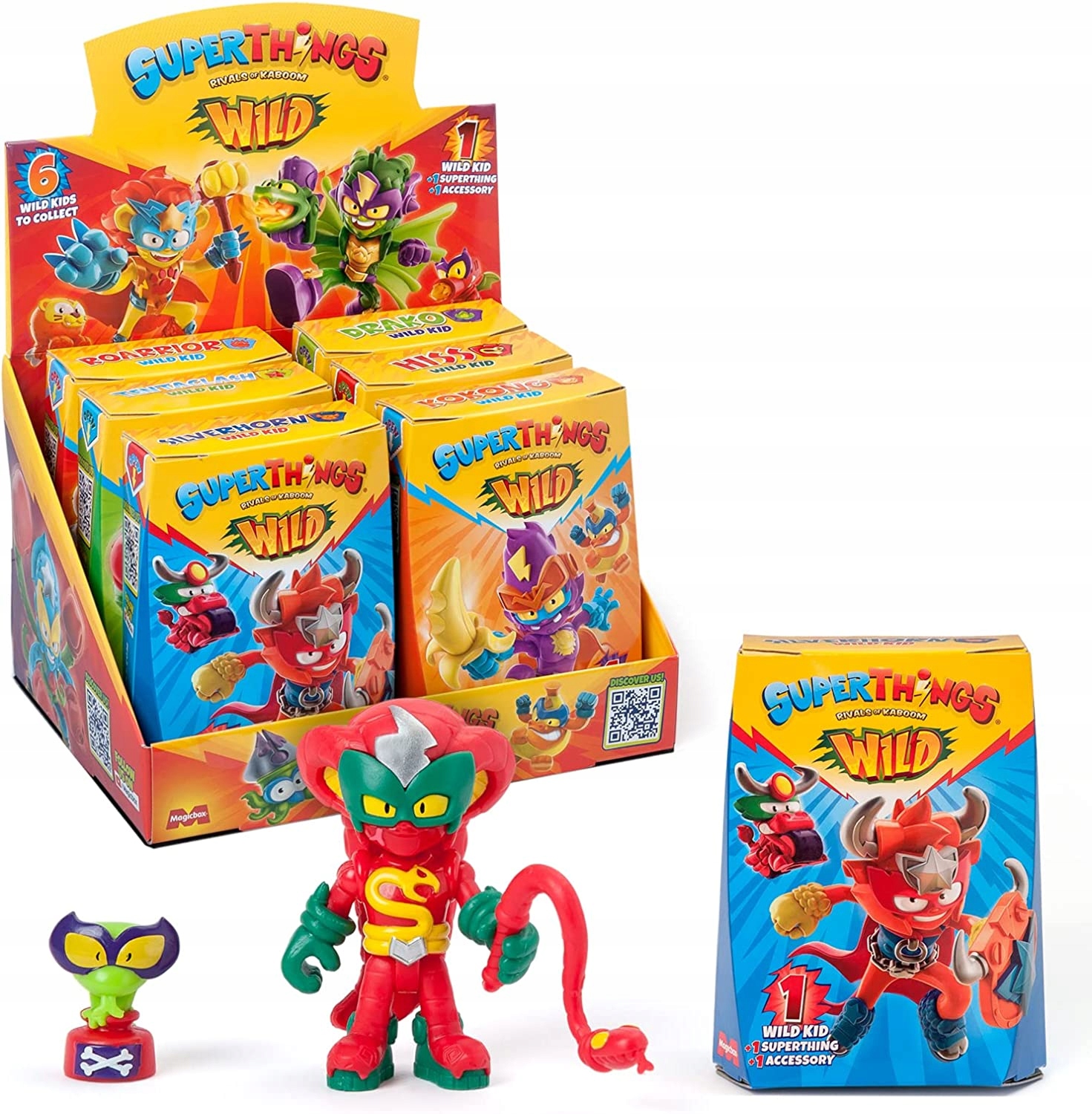 

Zings Things Seria 12 Wild Kid Box 6 Figurek