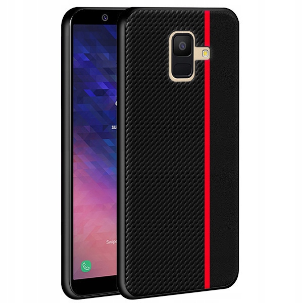 

Etui Do Samsung Galaxy A6 2018 Carbon Moto Obudowa
